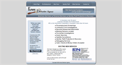 Desktop Screenshot of kroesdetective.com